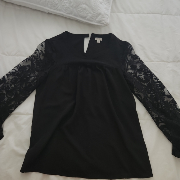 Black Blouse Size M - Picture 2 of 13
